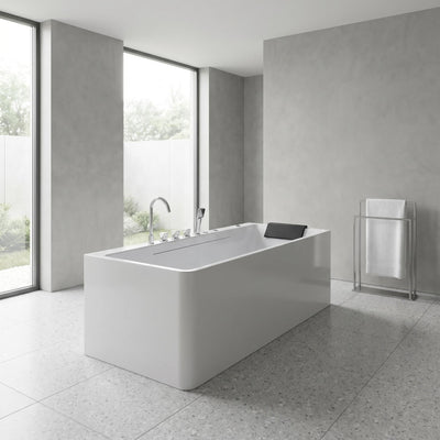 67-Inch Single-Person Luxury Whirlpool Bathtub