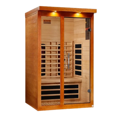 Dynamic Llumeneres DYN-6215-03 FS Full Spectrum Near Zero EMF 2 Person Sauna