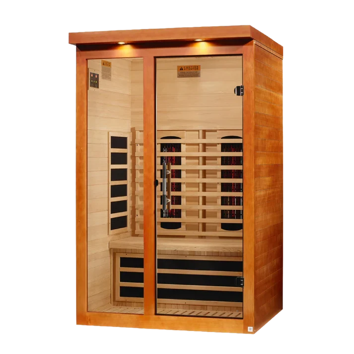 Dynamic Llumeneres DYN-6215-03 FS Full Spectrum Near Zero EMF 2 Person Sauna