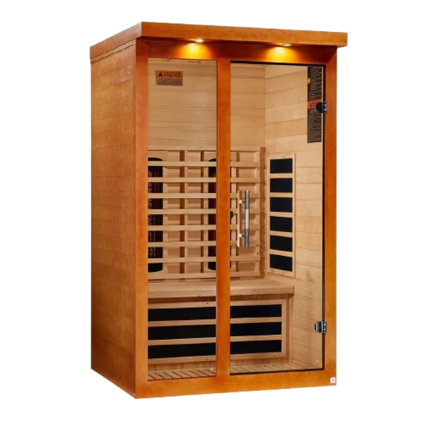 Dynamic Llumeneres DYN-6215-03 FS Full Spectrum Near Zero EMF 2 Person Sauna