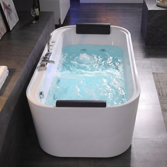 Condris 67" x 35" Whirlpool Bathtub